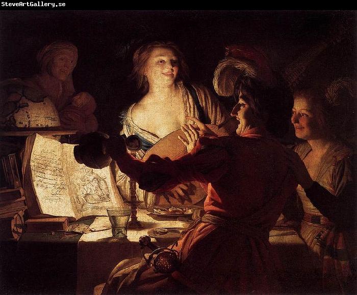 Gerard van Honthorst Merry Company